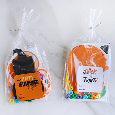 Winlyn 24 Sets Halloween Craft Kits DIY Art Sets Spider Bat Ghost Pumpkin Foam Stickers for Kids Fall Home Classroom Activities Trick-or-Treat Party Favors Winlyn