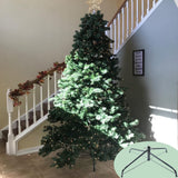 MNKXL 28 Inch Christmas Tree Stand for 4 to 10ft Christmas Trees,fits 1.3 inch Pole,Folding Christmas Tree Stand MNKXL