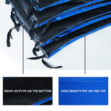 ACWARM HOME 12FT Trampoline Safety Pad Replacement Round Spring Protection Cover, Fits 12ft Frames, Water-Resistant Trampoline Accessories, No Holes for Poles (Blue, 12ft) ACWARM HOME