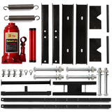 Hydraulic Press Shop Press 20 Ton Garage Floor Hydraulic Shop Press with Adjustable Working Table Heigh Plates LinPhie