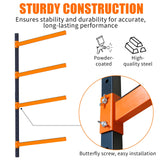 UOKRR Kayak Storage Rack, Wall Mount Kayak Racks for Indoor Outdoor Storage, Heavy Duty Adjustable Kayak Rack for Garage, Spacesaver (4 Kayaks, Wall Mount) UOKRR