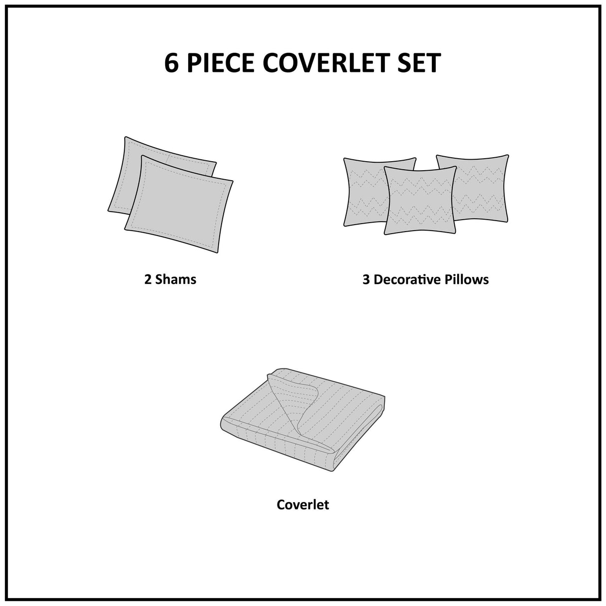 Madison Park Lola 100% Cotton Quilt Set - Casual Floral Channel Stitching Design, All Season, Lightweight Coverlet Bedspread Bedding, Shams, Decorative Pillows, King/Cal King(104"x94"), Aqua 6 Piece Madison Park