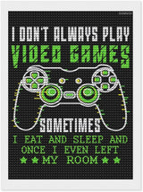 DIY Diamond Painting Kits Funny Video Games Gamer Saying Diamond Art for Adults Kids, Full Round Drill Paint by Numbers Arts Pictures for Home Wall Decor Gifts 12X16 inch DVWIVGY