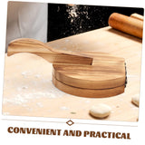 Dough Presser Dumpling Wrapper Mold Wood Wooden Wooden Taco Press KICHOUSE