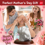 PewinGo Hand Casting Kit With Base - DIY Plaster Mold for Couples - Gift Ideas for Valentines, Engagement, Anniversary, Wedding, Boy/Girlfriend PewinGo