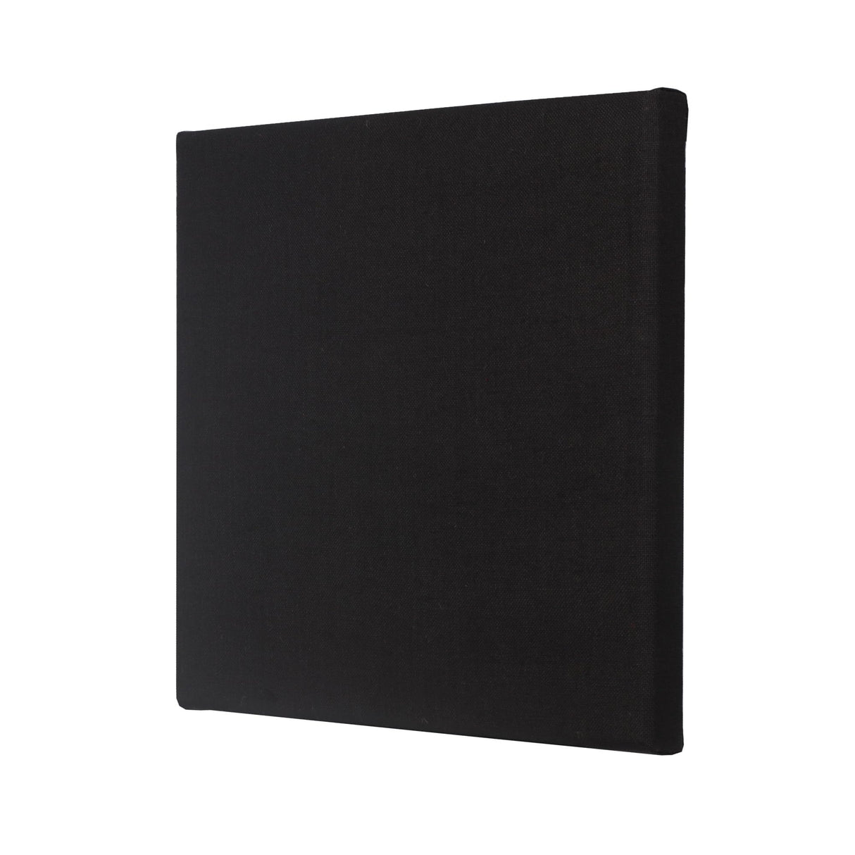 ATS Acoustics Sound Absorbing Noise Dampening Acoustic Panel Wall Treatment 24" x 24" x 2" Beveled Edge (Black) ATS Acoustics