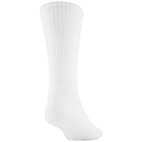 Gildan mens Performance Crew Socks, 12 Pairs Socks, White, Large US Gildan