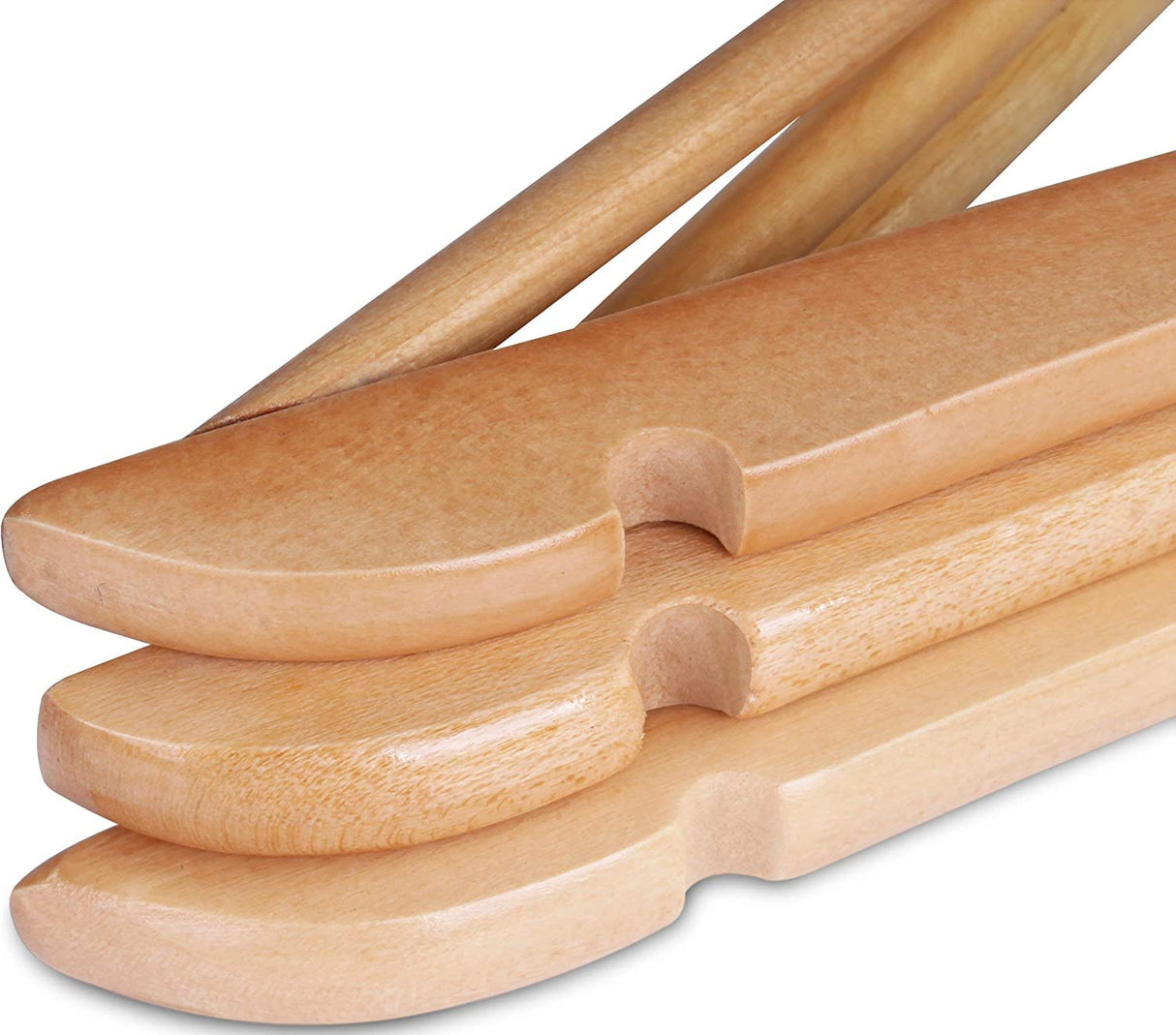 Utopia Home Premium Wooden Hangers 30 Pack - Durable & Slim Coat Hanger - Suit Hanger with 360-Degree Rotatable Hook - Wood Hangers with Shoulder Grooves (Natural Color) Utopia Home