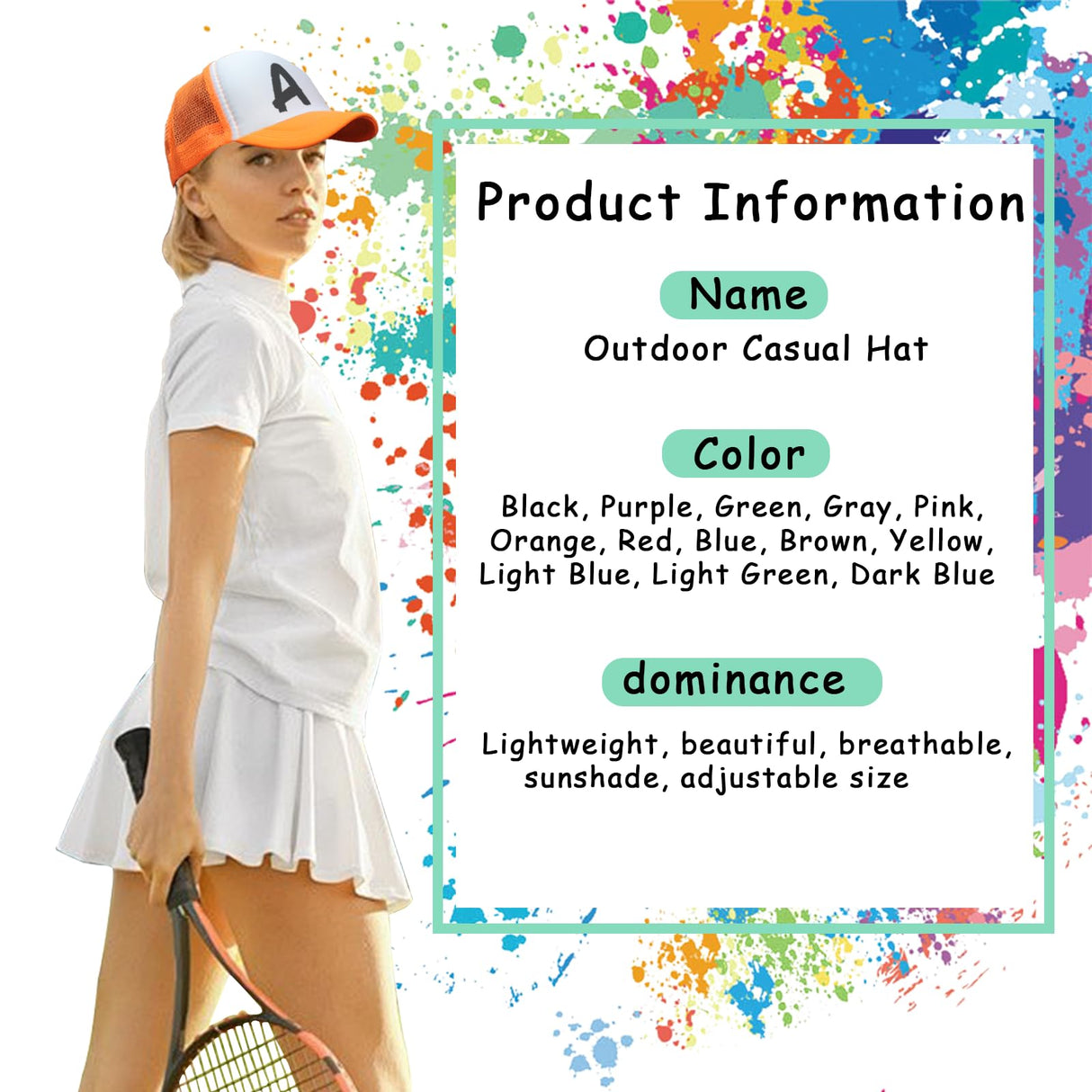 Timisea 13 Pcs Sublimation Blank Trucker Hats,13 Colors DIY Sublimation Trucker Hats,Baseball Cap Polyester Bulk Mesh Trucker Hat for Men and Women Multi Timisea