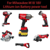for Dewalt to Milwaukee Battery Adapter, Convert for DeWalt 18v-20v Lithium Batteries to Milwaukee M18 18v Cordless Power Tools Use Echoyee