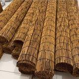 ADafeg Outdoor Roll-up Bamboo Shade Blackout Roller Matchstick Blinds, Bamboo Window Shades for Patio, Privacy Retro Curtains, Cordless 20"X60" 56"X72" 66"X72" 72"X72" (Size : 44" x 64") ADafeg