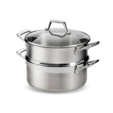 Tramontina Steamer Set Stainless Steel Induction-Ready 5 Quart, 80120/523DS Tramontina