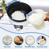 Digital Candle Melting Pot with Spout, Electric Wax Melter with Temperature Control for Candles Making, Wax Melting Machine with Adjustable and Constant Temperature Function Handnatur