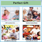 FILASLFT Diamond Art Kits for Adult Luna Moth,Butterfly Diamond Painting Kit for Beginner,Moon Mushroom Flower Diamond Dot,5D DIY Full Drill Paint with Diamond, Home Wall Decor and Gifts 12x16 Inch FILASLFT