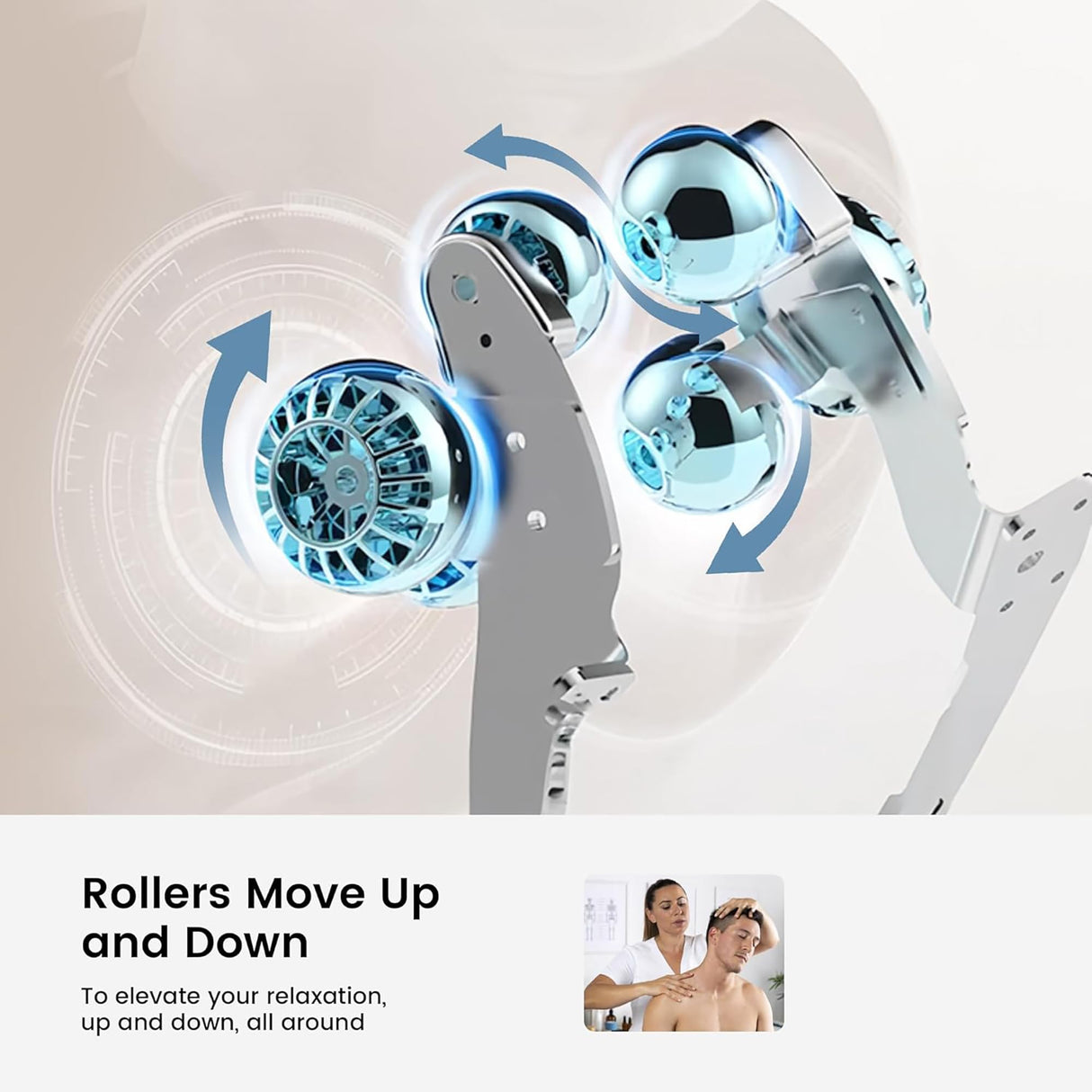 Real Relax 2024 Massage Chair Full Body of Dual-core S Track, Zero Gravity Massage Recliner Chair, FS01 Brown Real Relax