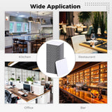 Homaisson 100 Pcs Sublimation Blank Cup Coasters Bulk, 4 x 4 Inches Square Blank Cup Mats Sublimation Transfer Heat Press Printing Coaster for DIY Crafts Homaisson