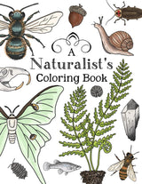 A Naturalist's Coloring Book: For Nature Lovers of All Ages WoodArtSupply