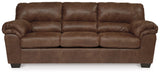 Signature Design by Ashley Bladen Faux Leather Sofa, Brown Signature Design by Ashley