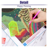 ShiCattle Skull Diamond Art Kits for Adults Beginners,DIY Full Round Drill Diamond Painting Kits Rainbow,Paint by Diamonds Dot Gem Art Crystal Easy,Home Wall Decor 13.7X 13.7Inch ShiCattle