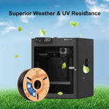 Siraya Tech Fibreheart ASA-GF 3D Printer Filament, 10% Glass Fiber Reinforced, Superior Weather & UV Resistance, High Strength & Thermal Stability for Outdoor & High-Impact Applications (1kg, Black) Siraya Tech