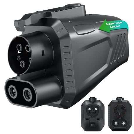 TAKRABBSIN [Up to 500 kWh] 2025 Upgrade NACS to CCS Electric Vehicle Adapter, 500A/1000V, Compatible with Tesla Superchargers, DC Fast Charge CCS1 EVs, Compatible with Ford EVs, GM, Rivian and More Takrabbsin