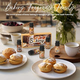 Bakery Fragrance Oils Set, ARVIDSSON Bakery Dessert Essential Oils for Candle Making, Pumpkin Pie, Snickerdoodle, Gingerbread, Creamy Vanilla and More, Cozy Fall Essential Oils for Diffuser ARVIDSSON