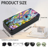 TDFERAN Diamond Art Kits for Adults Sunglasses Case16x6.5cm Eyeglasses Pouch Paint by Numbers Kit for Adults Portable Leather Soft Glasses Cases Reading Hard Glasses Cases for Women Men Dragon TDFERAN