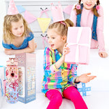 Decorate Your Own Water Bottle Kits for Girls, Birthday Gift for Girls, 4-12 Year Old Girl Gifts, Girls Water Bottle and DIY Gem Stickers with Crafts Kits for Girls, Valentines Easter Gift for Girls Liwidon