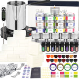 SAEUYVBCandle Making Kit,Candle Making Kit with Wax Melter, Complete Candle Making Kit for Adults Beginners, Candle Making Supplies, DIY Arts & Crafts Kits Perfect as Home Decorations SAEUYVB