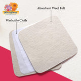 Microfleur Max Art Flower Presser Kit – Quick & Easy Pressing with Washable Cloth, Vibrant Color Retention, Fits Most Microwaves, 9" (23 cm) Microfleur