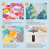 WSLWXSHM Diamond Painting Kits for Adults Seahorse, Round Full Drill Diamond Art Kits, 5D DIY Paint with Diamonds Crafts for Home Wall Decoration Gifts 12×16Inch, Marine Life WSLWXSHM