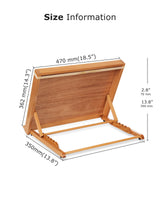DJAR A3 Drafting Table Easel, Adjustable Portable Beech Wood Drawing Sketching Board, 5 Positions, Natural DJAR