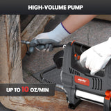 Mellif Cordless Power Grease Gun Compatible with DeWalt 20V MAX Battery, 10,000 PSI, Brushless Motor, 14 oz Capacity, 30" Hose, Built-in LED, Safety Lock, Includes 2.0Ah Battery & Fast Charger Mellif