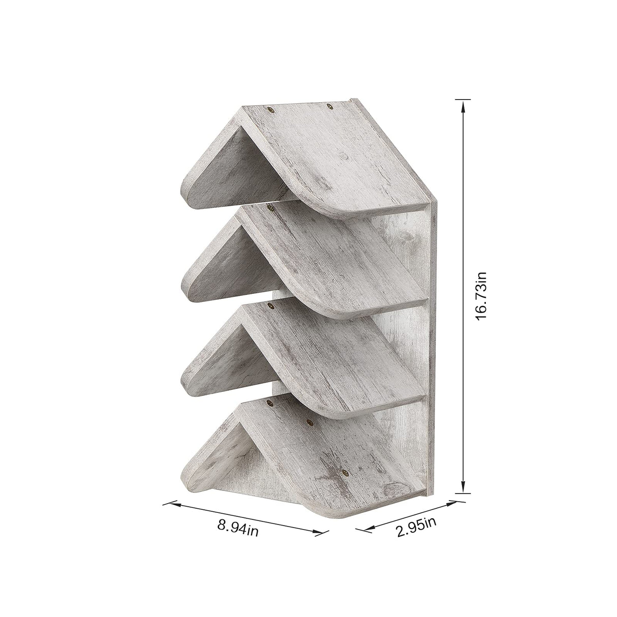 ZhuoChiMall Wisdom Tree Bookshelf, Book Tree Bookshelf, Tree Bookcase for Living Room, Bedroom, Office, Wisdom Tree Book Holder, White ZhuoChiMall