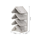 ZhuoChiMall Wisdom Tree Bookshelf, Book Tree Bookshelf, Tree Bookcase for Living Room, Bedroom, Office, Wisdom Tree Book Holder, White ZhuoChiMall