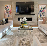 Joel's Antiques, Basic Black, 78" x 7" Deep x 3" Thick, Rustic Floating Mantel Shelf, USA Handmade, Ebony Matte Clear Coat Finish, Patented Hidden Floating Shelf Bracket joelsantiques