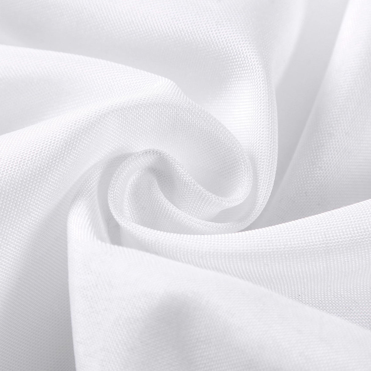Bailarina Cloth Napkins Set of 120,17x17 inches Dinner Napkins Cloth Washable,Polyester Square Table Cloth Napkin Bulk with Hemmed Edges Ideal for Banquets, Parties and Weddings-White Bailarina