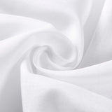Bailarina Cloth Napkins Set of 120,17x17 inches Dinner Napkins Cloth Washable,Polyester Square Table Cloth Napkin Bulk with Hemmed Edges Ideal for Banquets, Parties and Weddings-White Bailarina