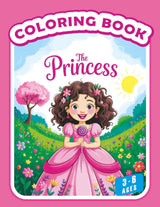 COLORING BOOK THE PRINCESS WoodArtSupply