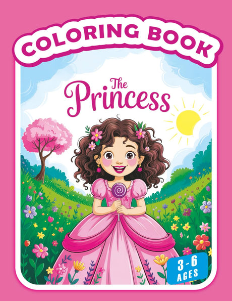 COLORING BOOK THE PRINCESS WoodArtSupply