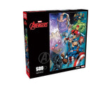 Buffalo Games - Marvel - Thanos vs. The Avengers - 500 Piece Jigsaw Puzzle for Adults -Challenging Puzzle Perfect for Game Nights - Finished Size is 21.25 x 15.00 Buffalo Games