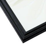 Craig Frames 20x27 Black Wooden Picture Frame with Clear Plexiglass for Wall Display, Puzzles, or Posters Craig Frames
