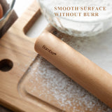 Bamber Mini Wood Rolling Pin for Baking Small Wooden Rolling Dowel Stick Dough Roller for Kids, 11'' by 1.2'' Bamber