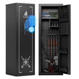 KAER 13-15 Biometric Gun Safe Fingerprint Gun Safe for Rifles and Pistols Rifle Safes for Home Gun Safes for Rifles Multi-Function Gun Cabinet with Adjustable Cabinet Pistols Racks Unassembled KAER