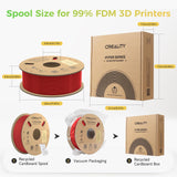 Creality Hyper PLA Filament Bundle 4KG, Up to 600mm/s High Speed 3D Printer Filament PLA, No-Tangling Stronger Toughness Fit Most 3D Printers Creality