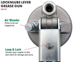 LockNLube Lever Grip Grease Gun LockNLube