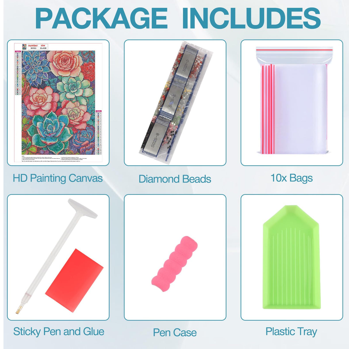 DOMROM White Tiger Diamond Painting Kits for Adults, Tiger Full Drill Diamond Dots Paintings for Beginners, Round 5D Paint with Diamonds Pictures Gem Art Painting Kits DIY Crafts Kits 12x16 inch DOMROM