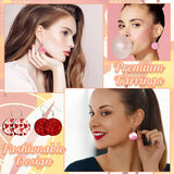 ZOCONE 60 Pcs Sublimation Earrings Blank, Earring Blanks for Sublimation Printing, Unfinished Round Heat Transfer Earring Pendant with Earring Hooks Cardboard Bags for Women DIY Earring Project ZOCONE