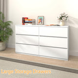 furtble 3 Drawer Dresser, Small Dresser for Closet, Wooden White Nightstand for Bedroom, Chest of Drawers Side Table Storage Cabinet for Home Office Entryway Hallway furtble