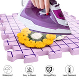 Adnkwolivt Blocking Mats for Knitting & Crochet Projects 9 Pack, Blocking Board for Crocheting Knitting Blocking Mats and Pins, 150 T-Pins and Storage Bag Adnkwolivt